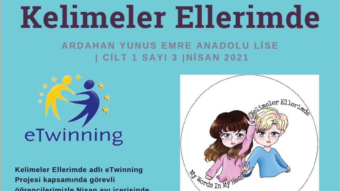 Kelimeler Ellerimde E-Twinning Projesi Nisan Bülteni Yayınlandı