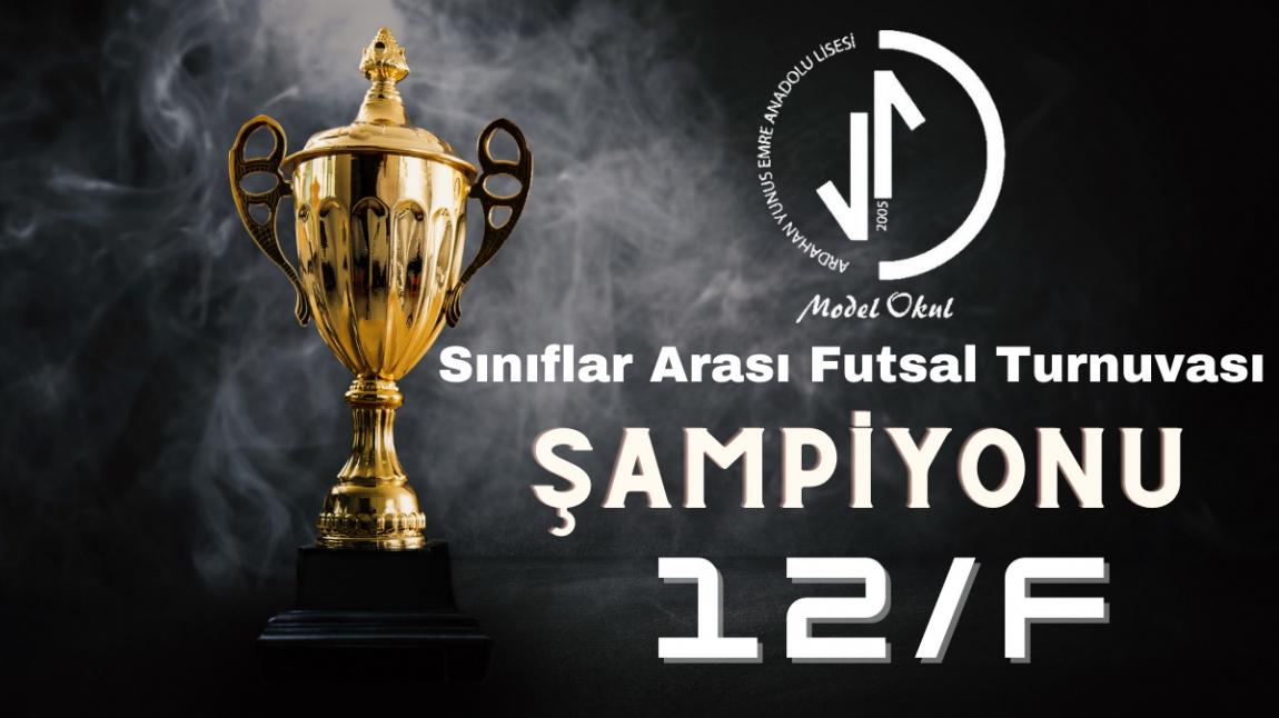 Futsal Turnuvamızın Şampiyonu 12/F