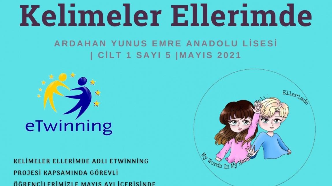 Kelimeler Ellerimde E-Twinning Projesi Mayıs Bülteni Yayında