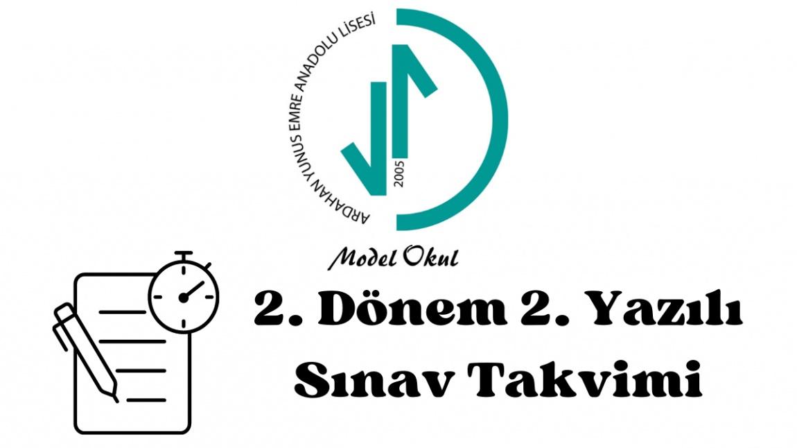 2. Dönem 2. Yazılı Sınav Takvimi | Güncellendi