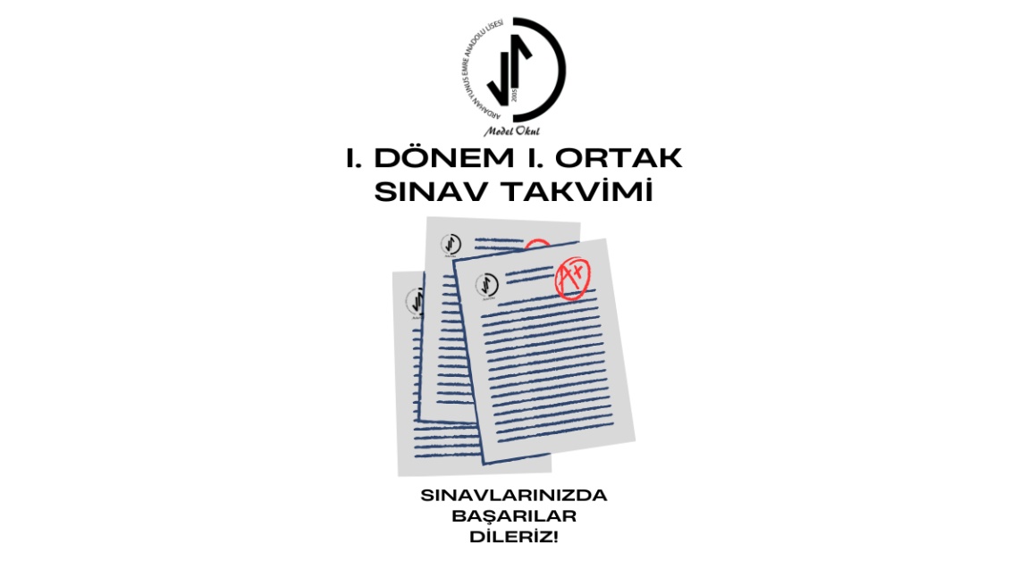 1.DÖNEM 1.SINAV TAKVİMİ GÜNCELLENDİ 30/10/2023